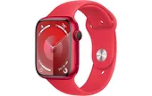 Apple Watch Series 9 GPS + Cellular, 45mm Koperta z aluminium z edycji (PRODUCT)RED z paskiem sportowym z edycji (PRODUCT)RED - M/L