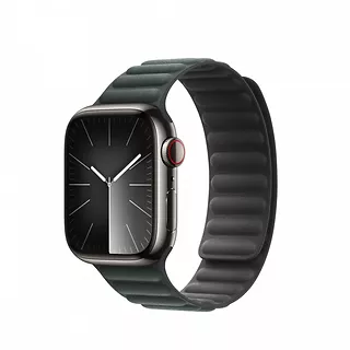 Apple Pasek karbowany magnetyczny w kolorze wiecznej zieleni do koperty 41 mm - rozmiar M/L