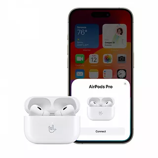 Apple Słuchawki AirPods Pro (2. generacji) z etui ładującym MagSafe (USB-C)