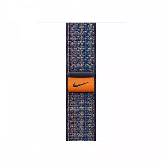 Apple Opaska sportowa Nike w kolorze sportowego błękitu/pomarańczowym do koperty 41 mm