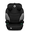 Lionelo Fotelik samochodowy Lars I-Size 15-36kg lub od 100 do 150 cm wzrostu black grey