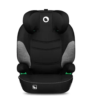 Lionelo Fotelik samochodowy Lars I-Size 15-36kg lub od 100 do 150 cm wzrostu black grey