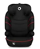 Lionelo Fotelik samochodowy Lars I-Size 15-36kg lub od 100 do 150 cm wzrostu sporty black red