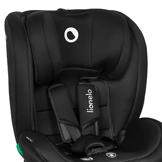 Lionelo Fotelik samochodowy Bastiaan I-Size 0-36kg black carbon