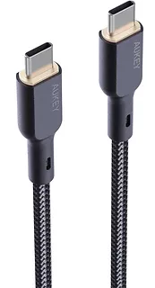 AUKEY CB-KCC102 kevlarowy kabel USB C - USB C | 1.8m | 5A | 100W PD | 20V