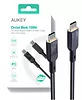 AUKEY CB-MCC102 nylonowy kabel USB C - USB C | LED | 1.8m | 5A | 100W PD | 20V