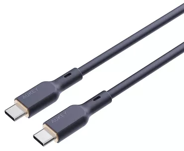 AUKEY CB-SCC101 silikonowy kabel USB C - USB C | 1m | 5A | 100W PD | 20V