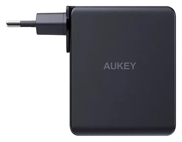 AUKEY PA-B7O Omnia II GaN ładowarka sieciowa 3xUSB (2xUSB C+1xUSBA) 140W PD3.1 PPS EU/US/UK