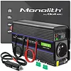 Qoltec Przetwornica napięcia Monolith 1200 MS Wave | 12V na 230V |      600/1200W | USB