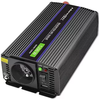 Qoltec Przetwornica napięcia Monolith 1200 MS Wave | 12V na 230V |      600/1200W | USB