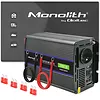 Qoltec Przetwornica napięcia Monolith 2000 MS Wave | 12V na 230V |      1000/2000W | USB