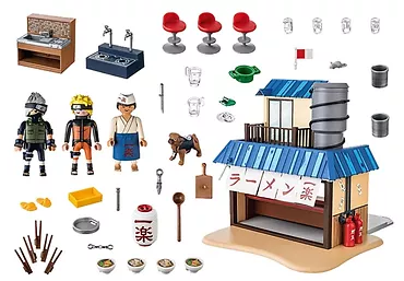Playmobil Naruto 70668 Ichiraku Ramen Shop