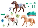 Playmobil Zestaw z figurkami Horses 71356 3 konie: Morgan, Quarter Horse i Angloar