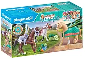 Playmobil Zestaw z figurkami Horses 71356 3 konie: Morgan, Quarter Horse i Angloar