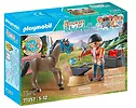 Playmobil Zestaw z figurkami Horses 71357 Kowal Ben i Achilles