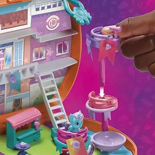 Hasbro My Little Pony Mini World Magic Kompaktowe Miasteczko Zatoka Grzyw