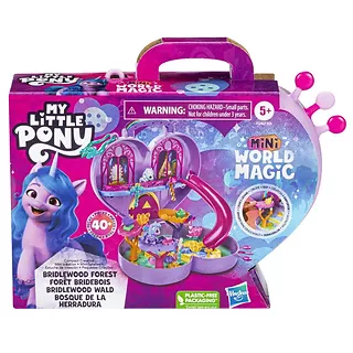 Hasbro Zestaw figurek My Little Pony Mini World Magic Kompaktowe Miasteczko Różkowo