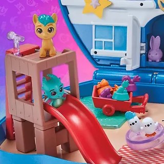 Hasbro Zestaw figurek My Little Pony Mini World Magic Kompaktowe Miasteczko Kącik Zwierzaków