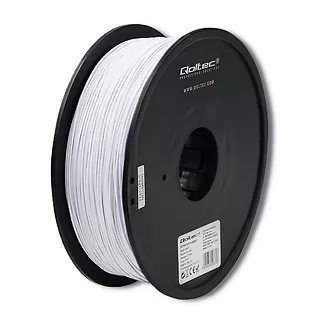 Qoltec Profesjonalny filament do druku 3D | PLA PRO | 1.75mm | 1kg | Biały
