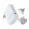 Xtorm Adapter podr&oacute;żny GaN Ultra 140W wtyczki EU,US,UK + kabel USB-C PD