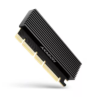 AXAGON PCEM2-XS Adapter wewnętrzny PCIe x16, M.2 NVMe, chłodnica