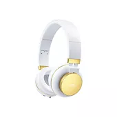 WEKOME Bezprzewodowe słuchawki nauszne Bluetooth V5.0 Białe