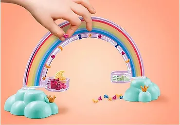 Playmobil Zestaw z figurkami Princess Magic 71361 Niebiański pegaz z tęczą