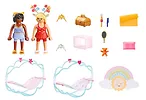 Playmobil Zestaw z figurkami Princess Magic 71362 Niebiańskie piżama party
