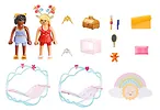 Playmobil Zestaw z figurkami Princess Magic 71362 Niebiańskie piżama party