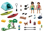 Playmobil Zestaw z figurkami Family Fun 71425 Biwak pod namiotem