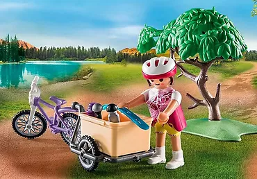 Playmobil Zestaw z figurkami Family Fun 71426 Wycieczka rowerami górskimi