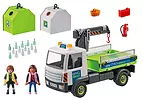 Playmobil Zestaw z figurkami City Action 71431 Samochód ciężarowy z kontenerami na szkło