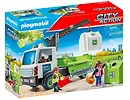 Playmobil Zestaw z figurkami City Action 71431 Samochód ciężarowy z kontenerami na szkło