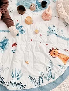 Play&GO Mata i worek na zabawki 2w1 Soft - Baobab Moulin Roty