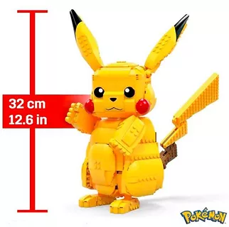 Mega Bloks Zestaw konstrukcyjny MEGA Construx Pokemon Pikachu 806 elementów