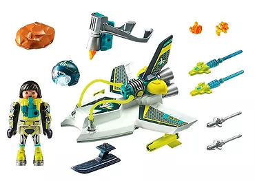 Playmobil Zestaw z figurkami Space 71370 Nowoczesny dron kosmiczny