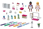 Playmobil Zestaw z figurkami Color 71372 Butik z odzieżą