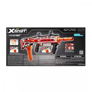ZURU X-Shot Wyrzutnia Skins Pro seria 1 Sinister 40 strzałek