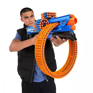 ZURU X-Shot Wyrzutnia Insanity Mad Mega Barrel 72 strzałki