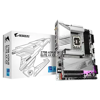 Gigabyte Płyta główna Z790 AORUS ELITE AX ICE S1700 4DDR5 USB/DP ATX