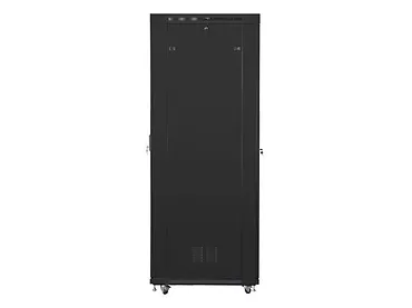 Lanberg Szafa stojąca Rack 19 cali 47U 800x1000mm, drzwi perforowane LCD (FLAT PACK) czarna