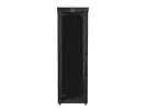 Lanberg Szafa stojąca Rack 19 cali 47U 800x1200mm, drzwi szklane LCD (FLAT PACK) czarna