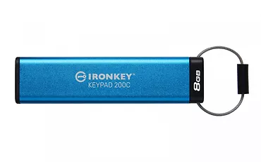 Kingston Pendrive 8GB IronKey Keypad 200 FIPS140-3 Lvl3 AES-256