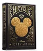 Bicycle Karty Black & Gold Mickey