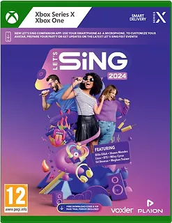 Plaion Gra Xbox One/Xbox Series X Lets Sing 2024 2 mikrofony