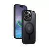 CRONG Etui Hybrid Frost MAG Cover iPhone 15 Pro Max MagSafe Czarne