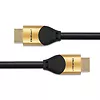 Qoltec Kabel HDMI v2.1 Ultra High Speed 8K | 60Hz | 26AWG | 5m Złoty