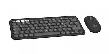 Logitech Zestaw klawiatura i mysz Pebble Combo for Mac Tonal Graphite  920-012244 Grafitowy