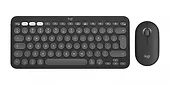 Logitech Zestaw klawiatura i mysz Pebble Combo for Mac Tonal Graphite  920-012244 Grafitowy