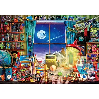 Clementoni Puzzle 500 element&oacute;w High Quality To The Moon
